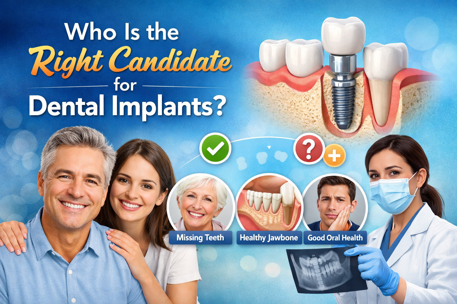 Who Is the Right Candidate for Dental Implants?